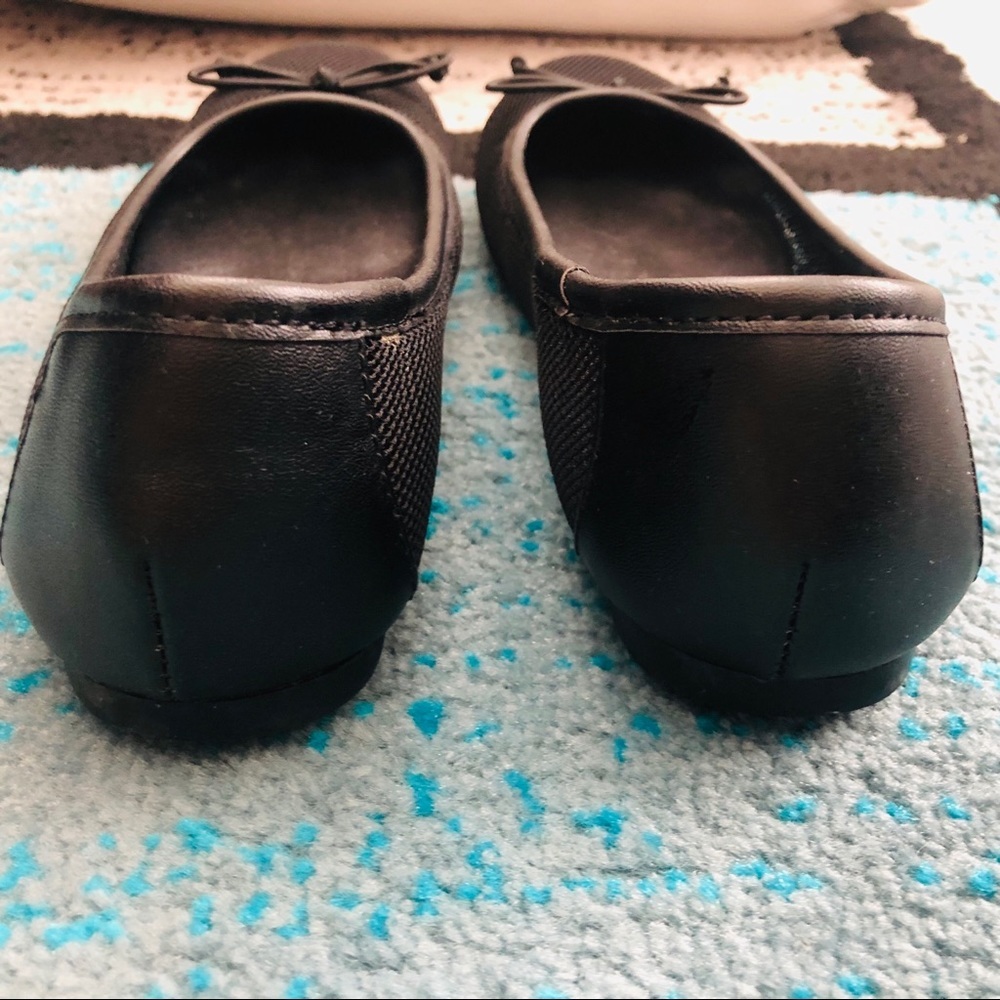 NY&COMPANY Black Mesh Flats 🥿 In Size 6 - Picture 2 of 6